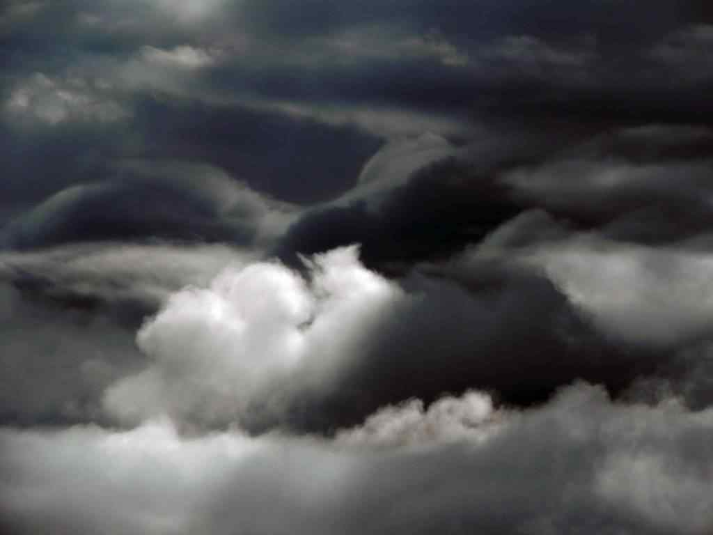 photo du ciel et des nuages