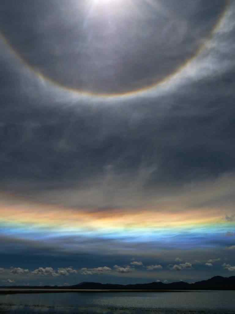 photo du ciel et des nuages